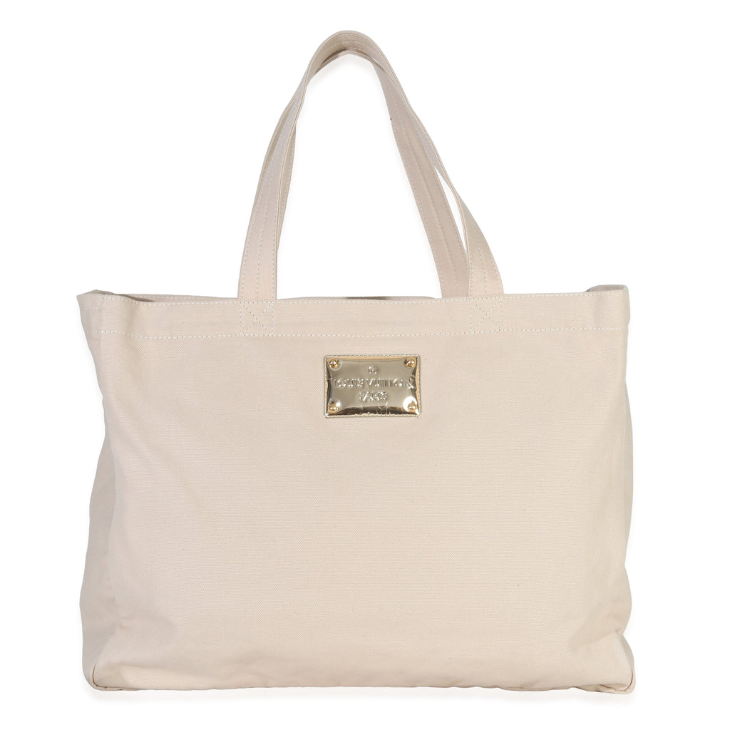Louis Vuitton Vintage Beige Canvas Thats Love Tote
