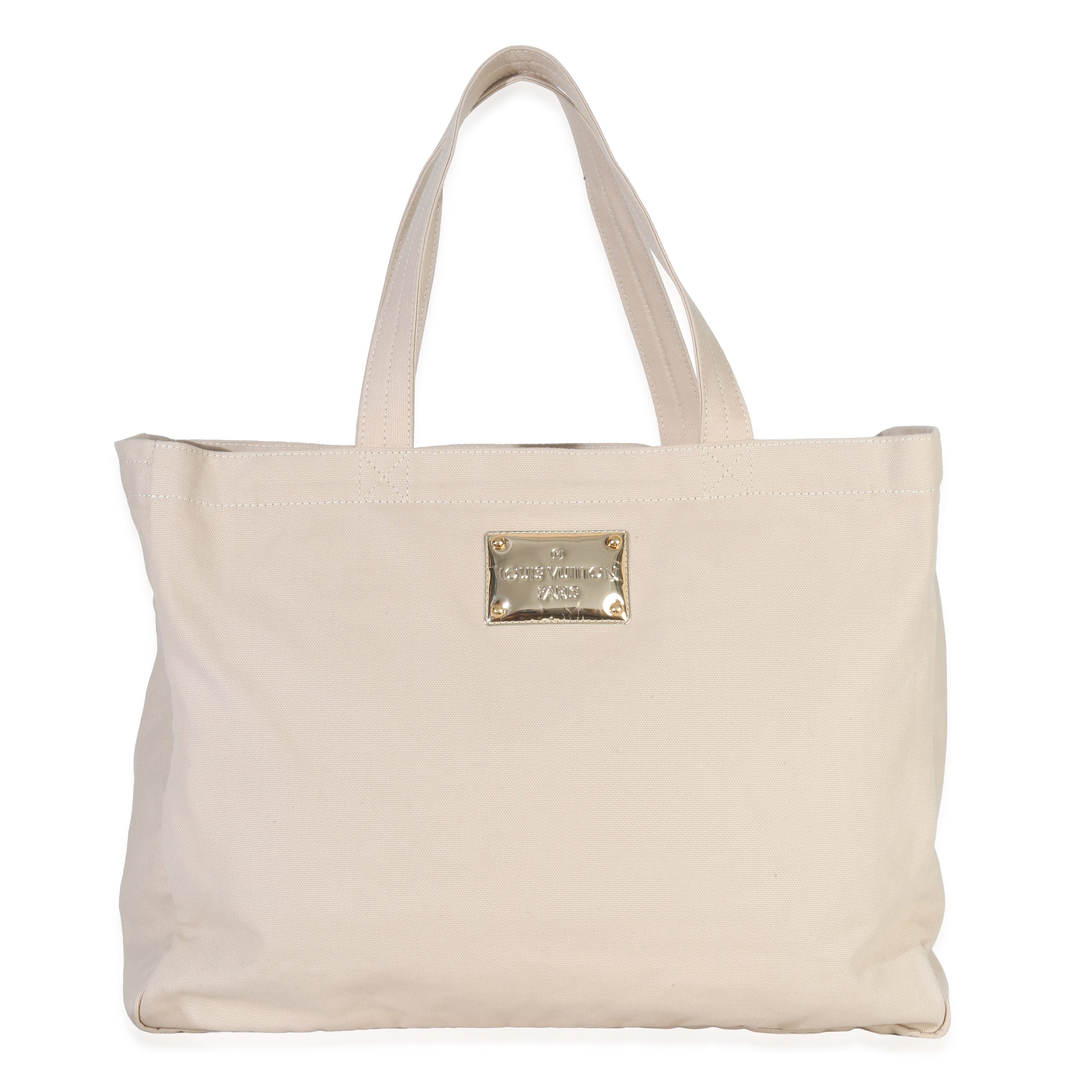 Louis Vuitton Vintage Beige Canvas Thats Love Tote