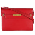 Saint Laurent Red Calfskin Medium Manhattan Shoulder Bag