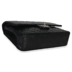 Chanel Black Quilted Lambskin Medium Classic Double Flap Bag
