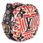 Louis Vuitton Cream Red Giant LV Crafty Boite Chapeau Souple Bag PM