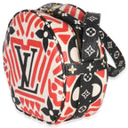 Louis Vuitton Cream Red Giant LV Crafty Boite Chapeau Souple Bag PM