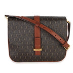 Saint Laurent Brown Canvas Le Monogramme Small Sac Besace Shoulder Bag