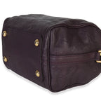 Louis Vuitton Purple Monogram Empreinte Speedy Bandolieure 25