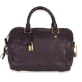 Louis Vuitton Purple Monogram Empreinte Speedy Bandolieure 25