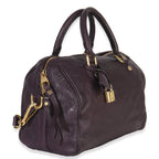 Louis Vuitton Purple Monogram Empreinte Speedy Bandolieure 25