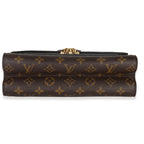 Louis Vuitton Black Taurillon Monogram Canvas Victoire Chain Bag