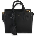 Saint Laurent Black Smooth Calfskin Toy Sac Du Jour