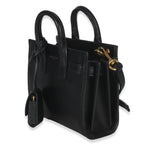 Saint Laurent Black Smooth Calfskin Toy Sac Du Jour
