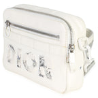 Christian Dior X DANIEL ARSHAM White Grained Calfskin Safari Messenger