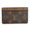 Louis Vuitton Canvas Monogram Reverse Card Holder