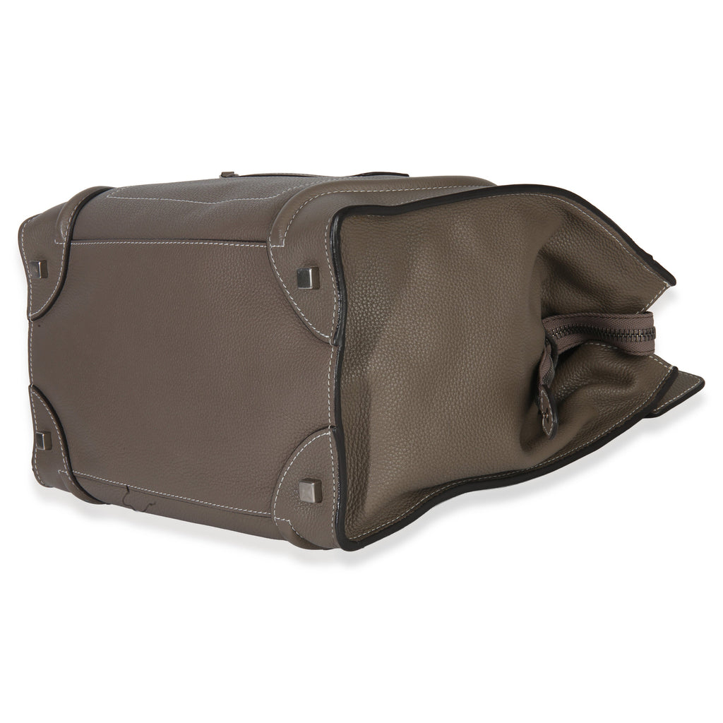 Souris Drummed Calfskin Mini Luggage Tote