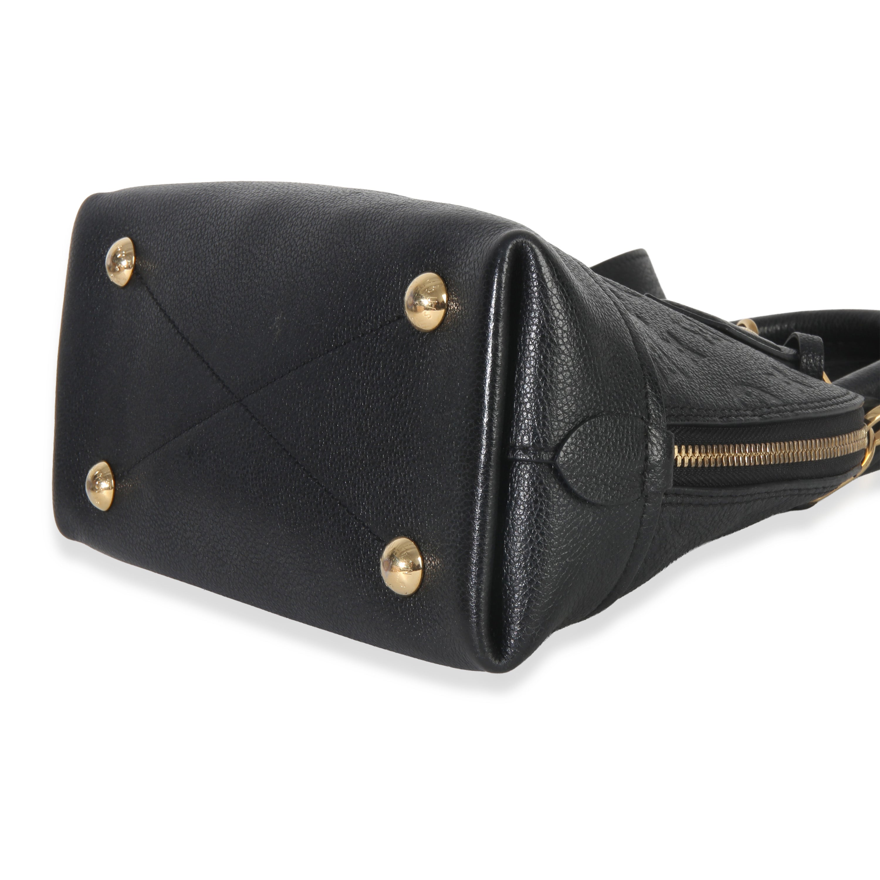 Louis Vuitton Black Monogram Empreinte Neo Alma BB