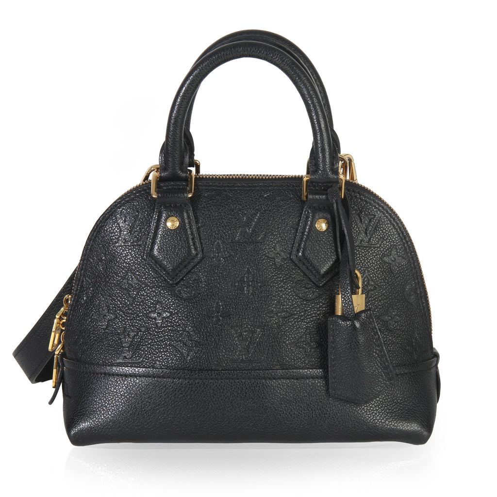 Louis Vuitton Black Monogram Empreinte Neo Alma BB