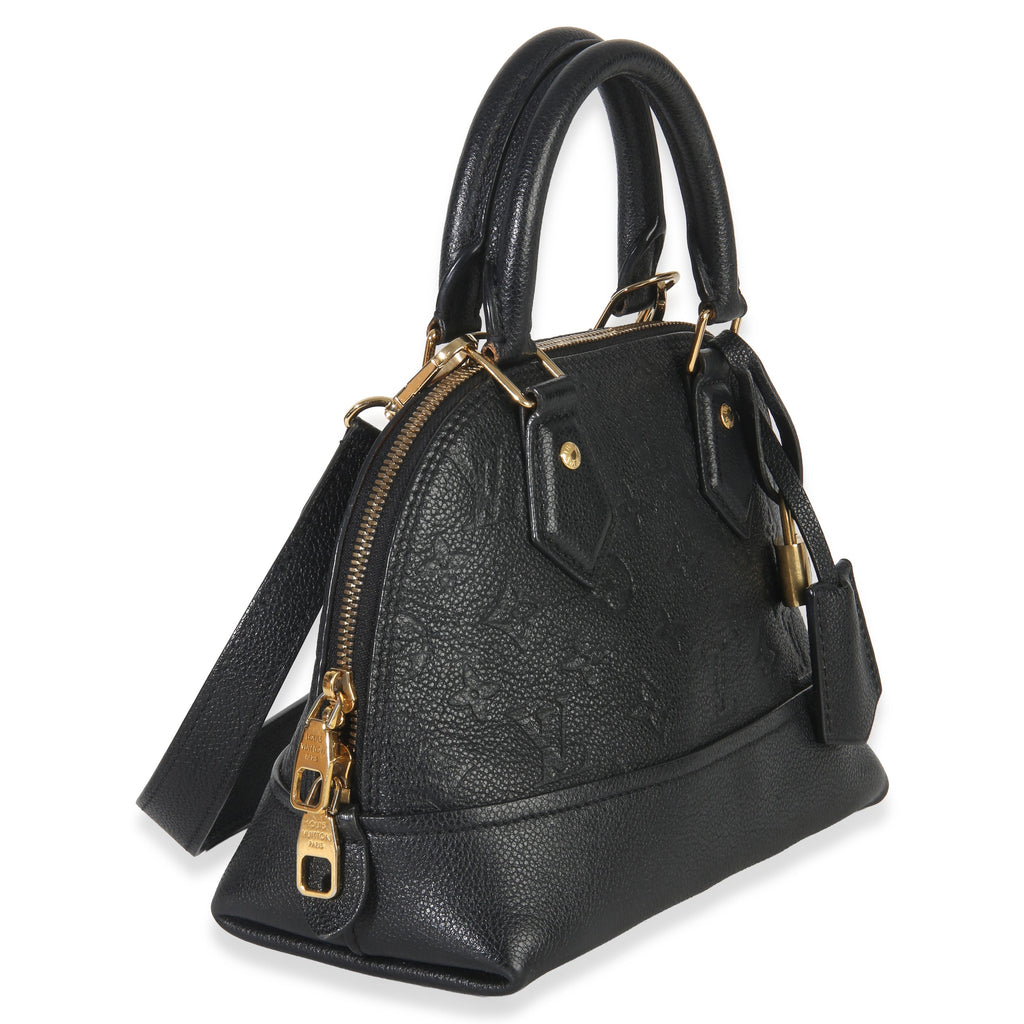 Louis Vuitton Black Monogram Empreinte Neo Alma BB