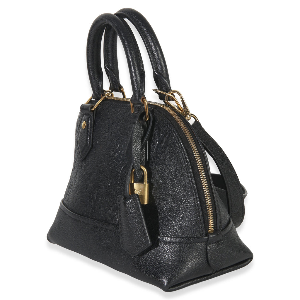 Louis Vuitton Black Monogram Empreinte Neo Alma BB