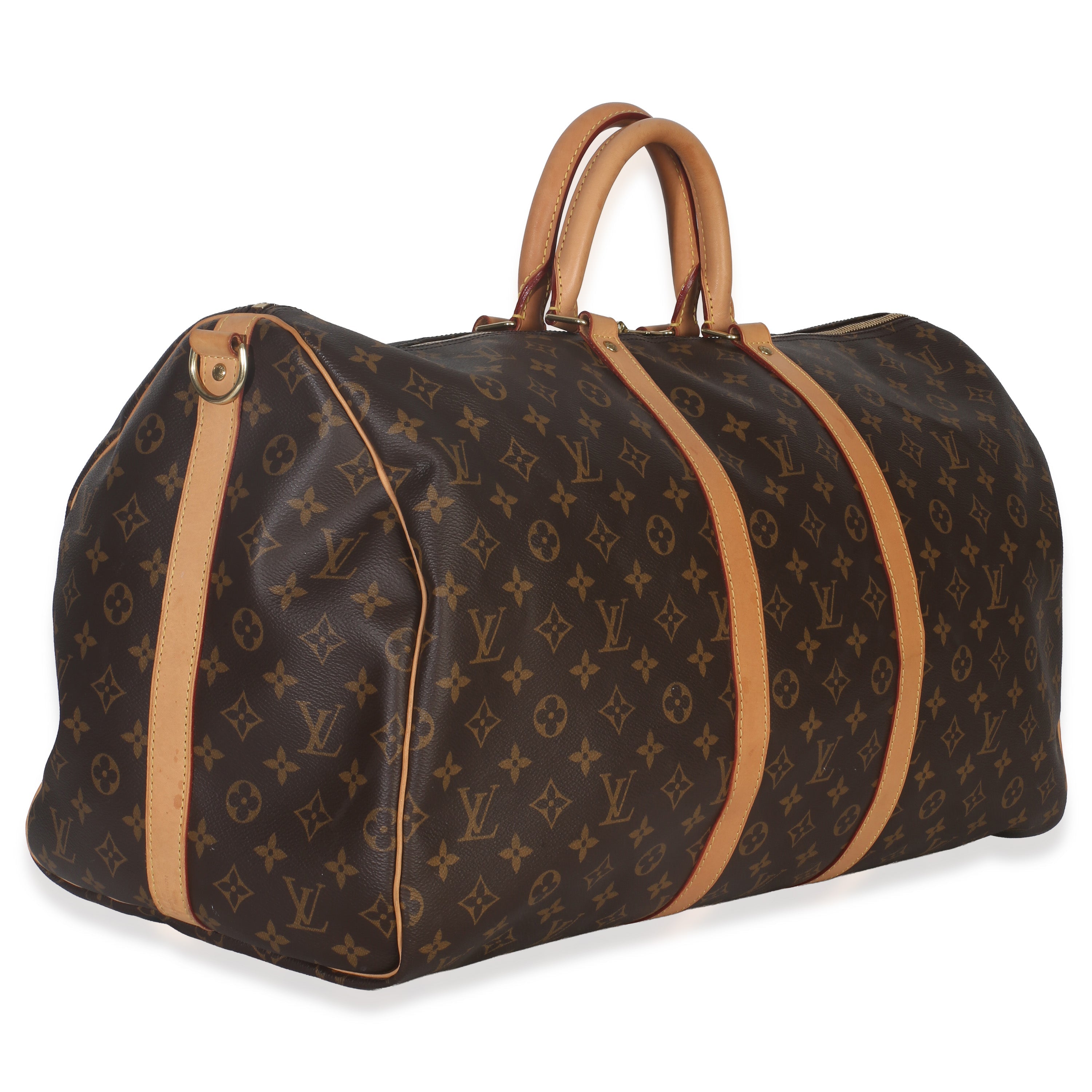 Louis Vuitton Monogram Canvas Keepall Bandolieure 55
