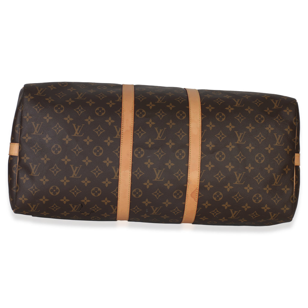 Louis Vuitton Monogram Canvas Keepall Bandolieure 55