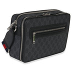 Gucci Black GG Supreme Canvas Web Crossbody