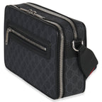 Gucci Black GG Supreme Canvas Web Crossbody