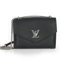 Louis Vuitton Black Soft Calfskin Mylockme Chain Bag BB