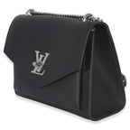 Louis Vuitton Black Soft Calfskin Mylockme Chain Bag BB