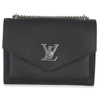 Louis Vuitton Black Soft Calfskin Mylockme Chain Bag BB