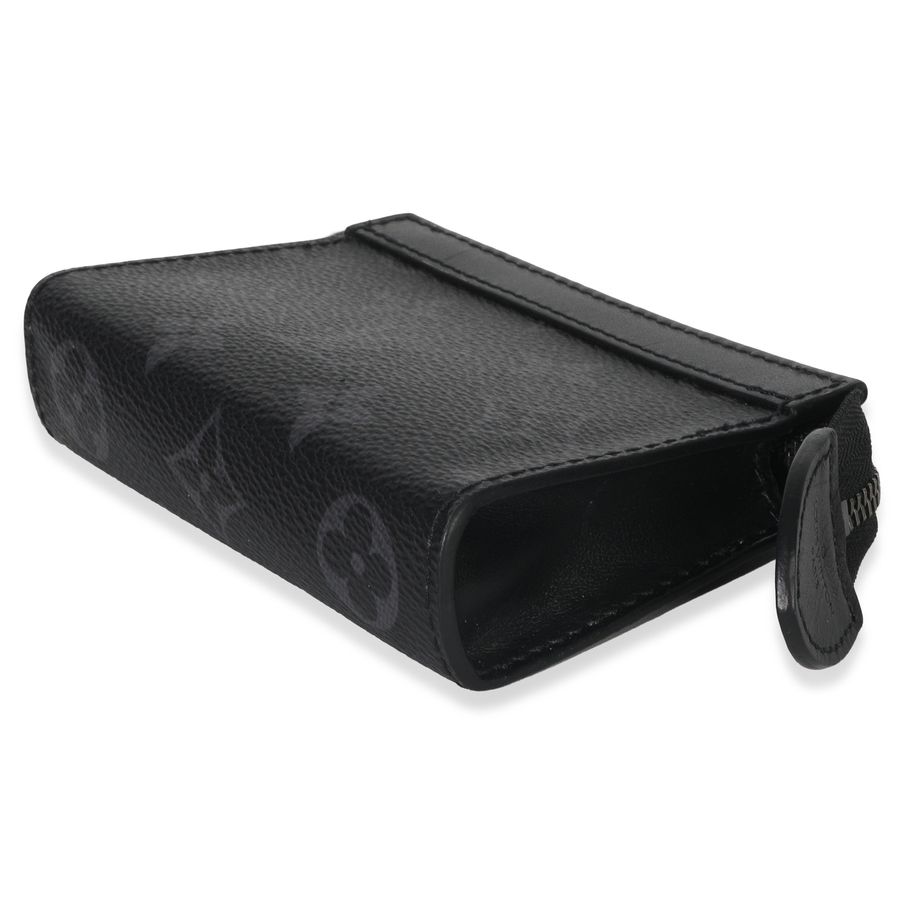 Louis Vuitton Black Monogram Eclipse Key Pouch Voyage