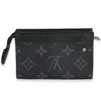 Louis Vuitton Black Monogram Eclipse Key Pouch Voyage