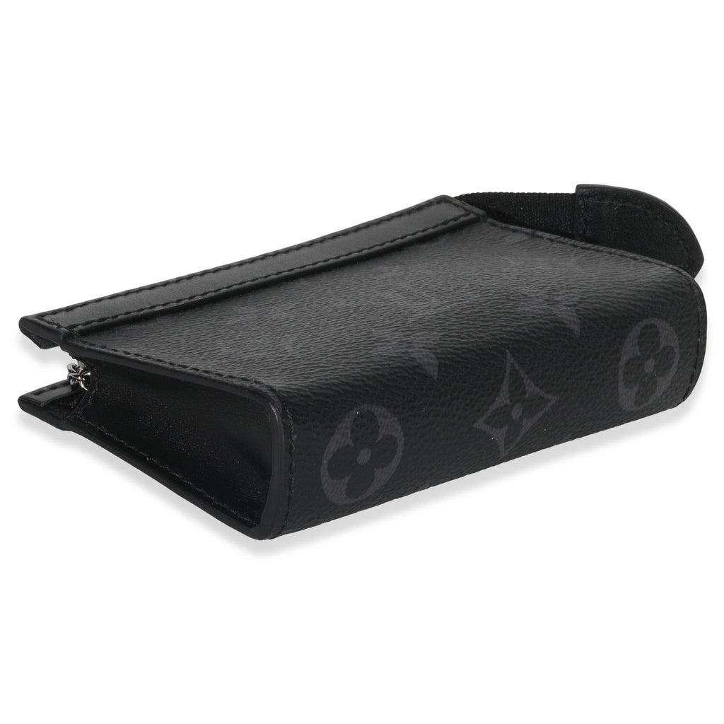 Louis Vuitton Black Monogram Eclipse Key Pouch Voyage
