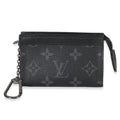 Louis Vuitton Black Monogram Eclipse Key Pouch Voyage