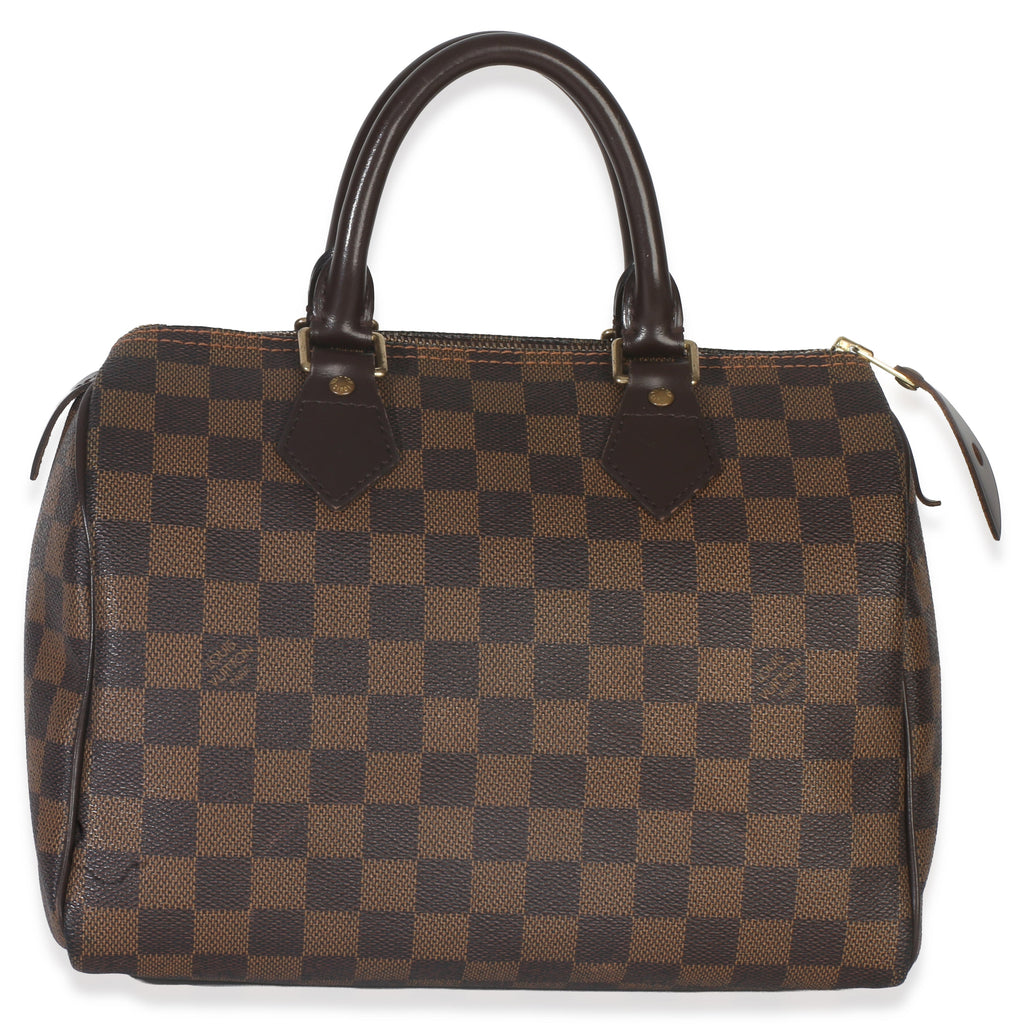 Louis Vuitton Damier Ebene Canvas Speedy 25