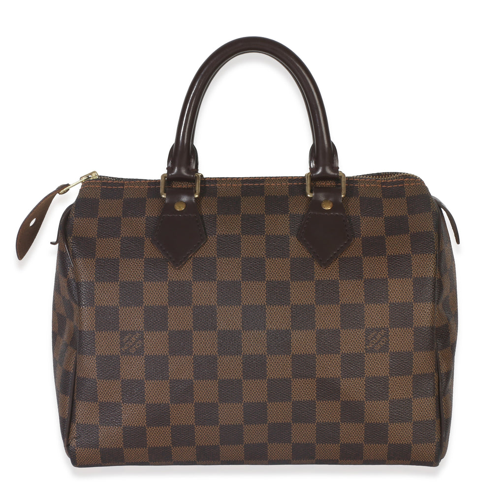 Louis Vuitton Damier Ebene Canvas Speedy 25