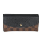 Louis Vuitton Black Damier Ebene Canvas Normandy Wallet