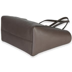 Gucci Pink Grey Pebbled Calfskin Medium Swing Tote