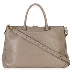 Louis Vuitton Tourterelle Monogram Empreinte Trianon MM