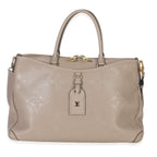 Louis Vuitton Tourterelle Monogram Empreinte Trianon MM