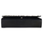 Saint Laurent Black Smooth Calfskin Studded Heart Medium Kate Chain Bag