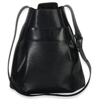 Louis Vuitton Vintage Black Epi Sac DEpaule PM
