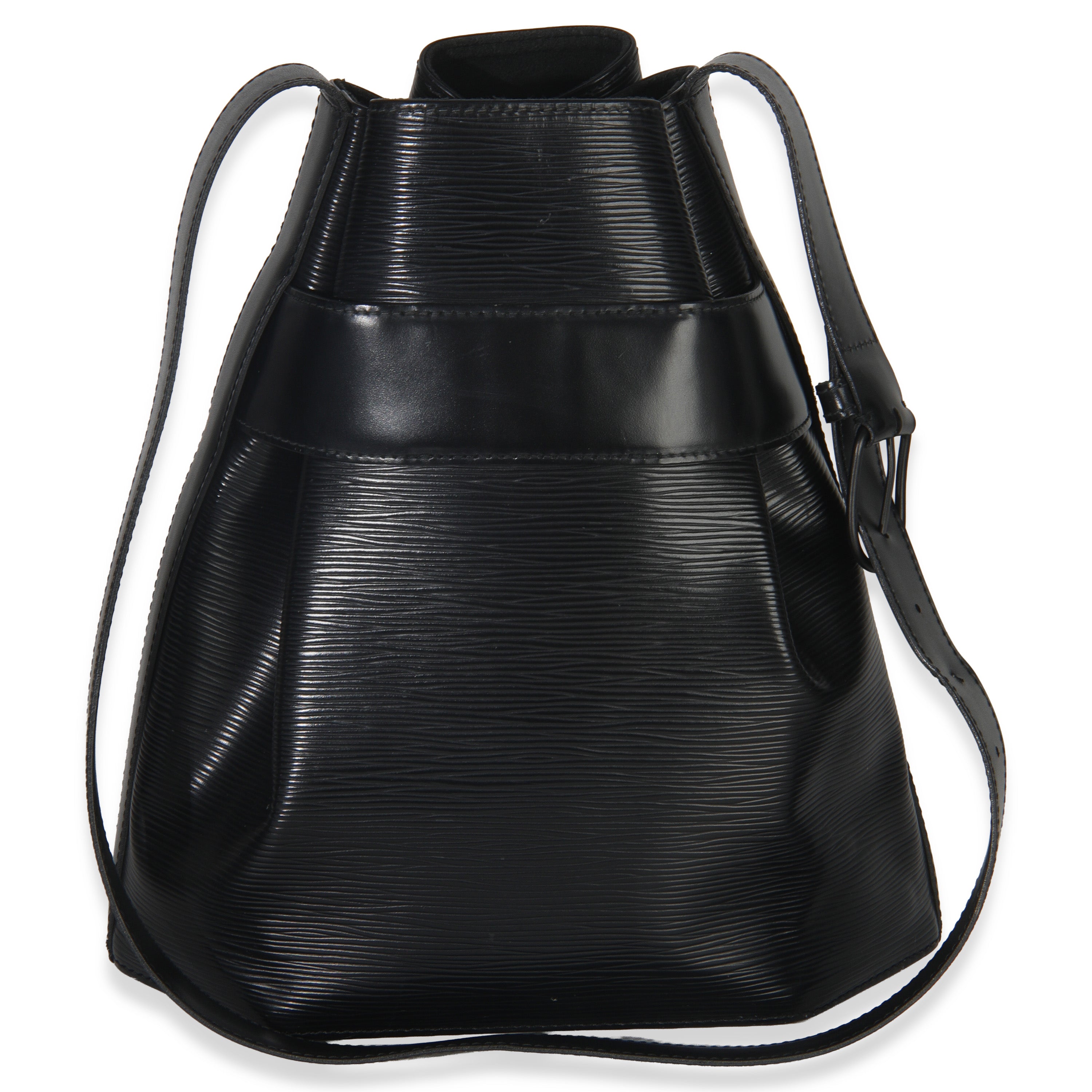 Louis Vuitton Vintage Black Epi Sac DEpaule PM