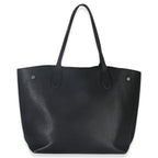 Louis Vuitton Black Grained Calfskin Lockme Cabas Tote