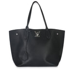 Louis Vuitton Black Grained Calfskin Lockme Cabas Tote