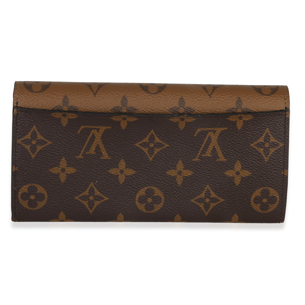 Louis Vuitton Reverse Monogram Canvas Emilie Wallet