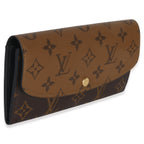 Louis Vuitton Reverse Monogram Canvas Emilie Wallet