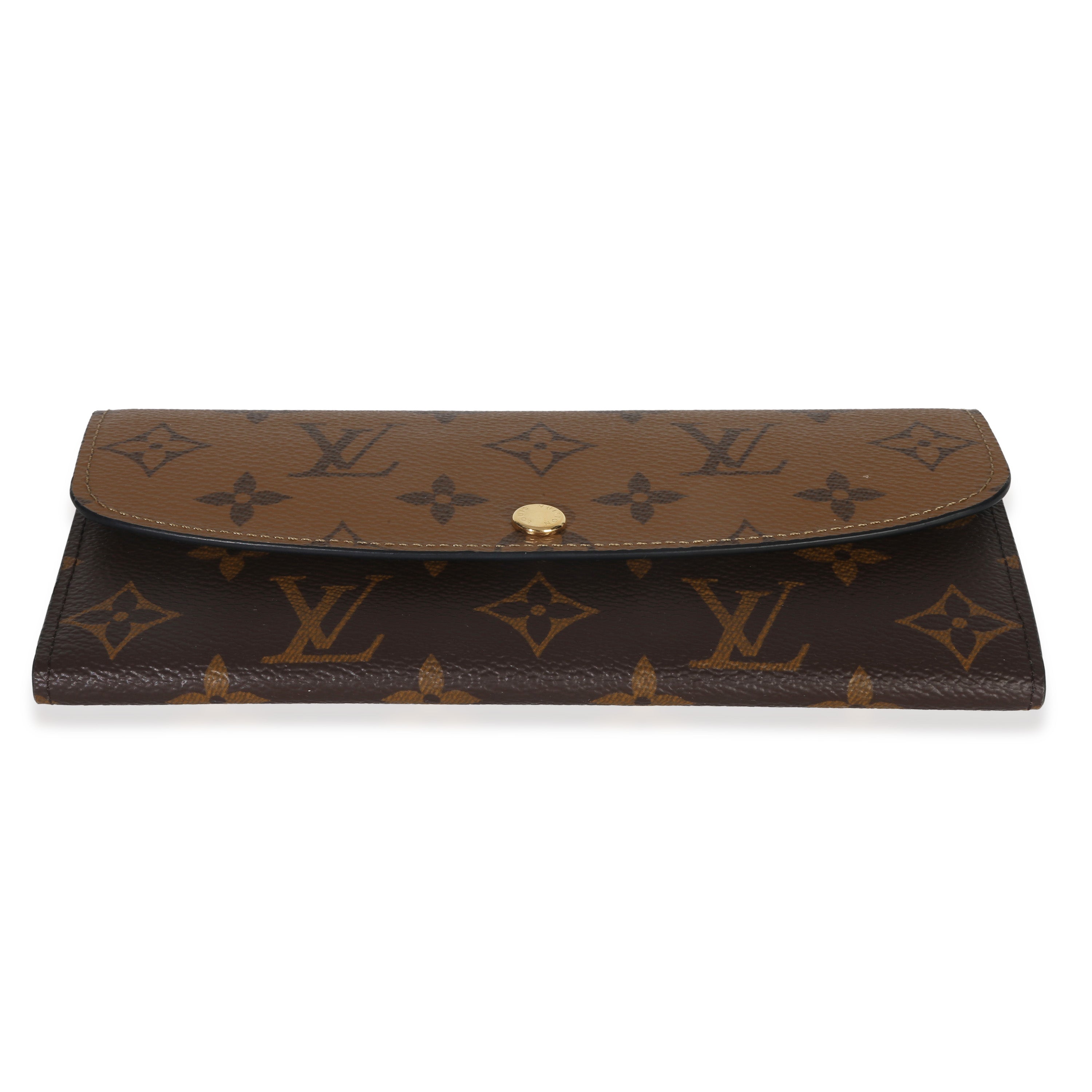 Louis Vuitton Reverse Monogram Canvas Emilie Wallet