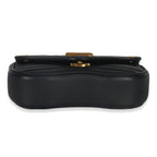 Louis Vuitton Black Quilted Calfskin New Wave Chain Bag PM