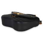 Louis Vuitton Black Quilted Calfskin New Wave Chain Bag PM