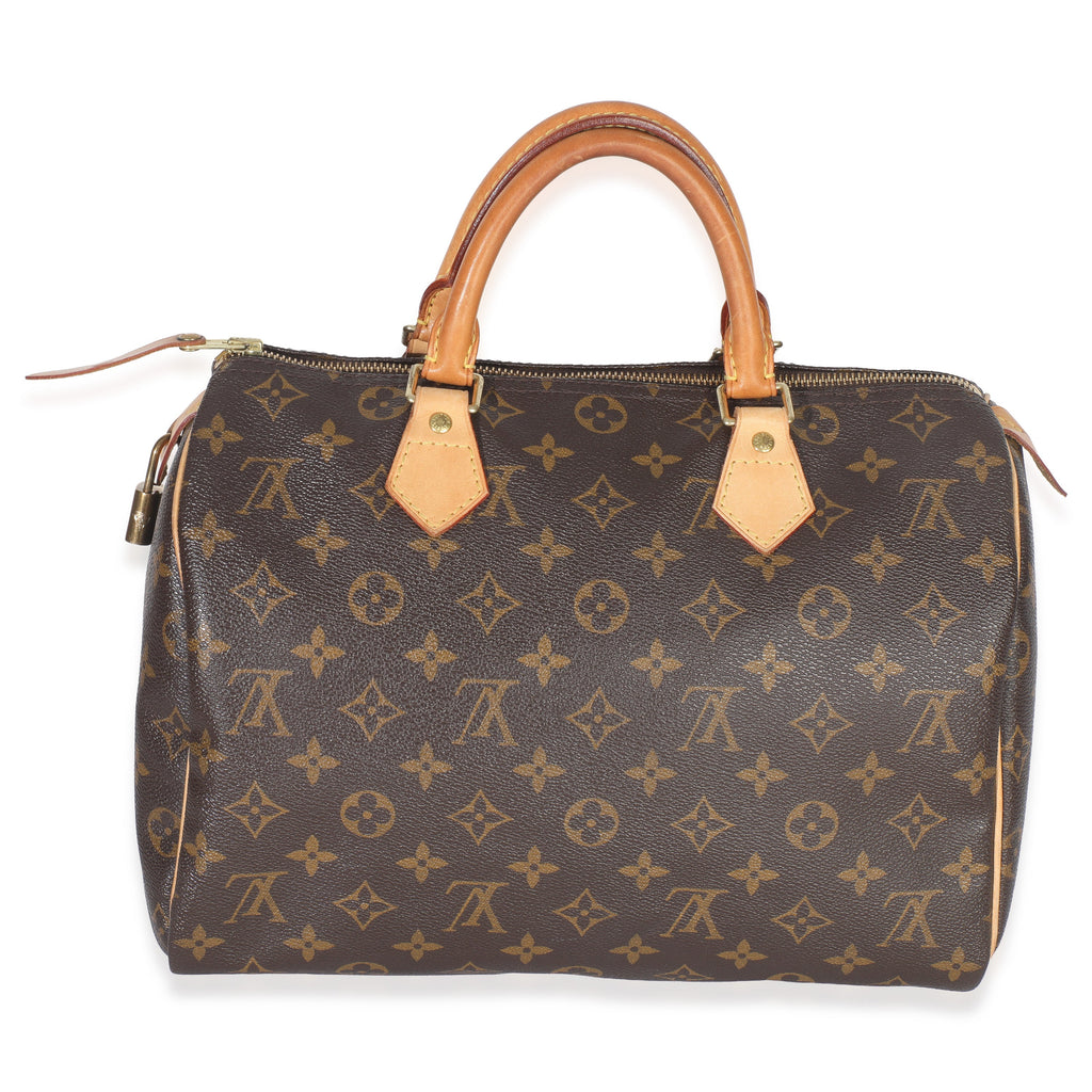 Louis Vuitton Monogram Canvas Speedy 30