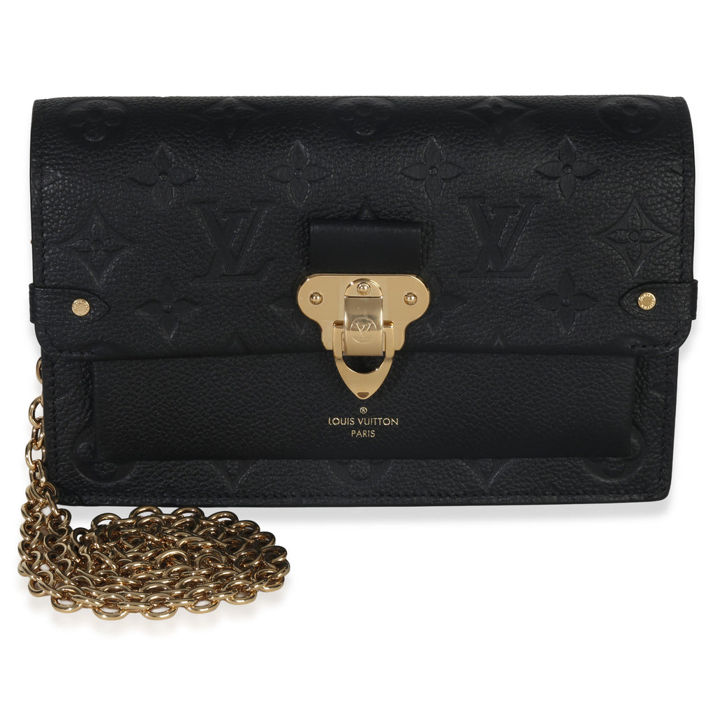 Louis Vuitton Black Monogram Empreinte Vavin PM