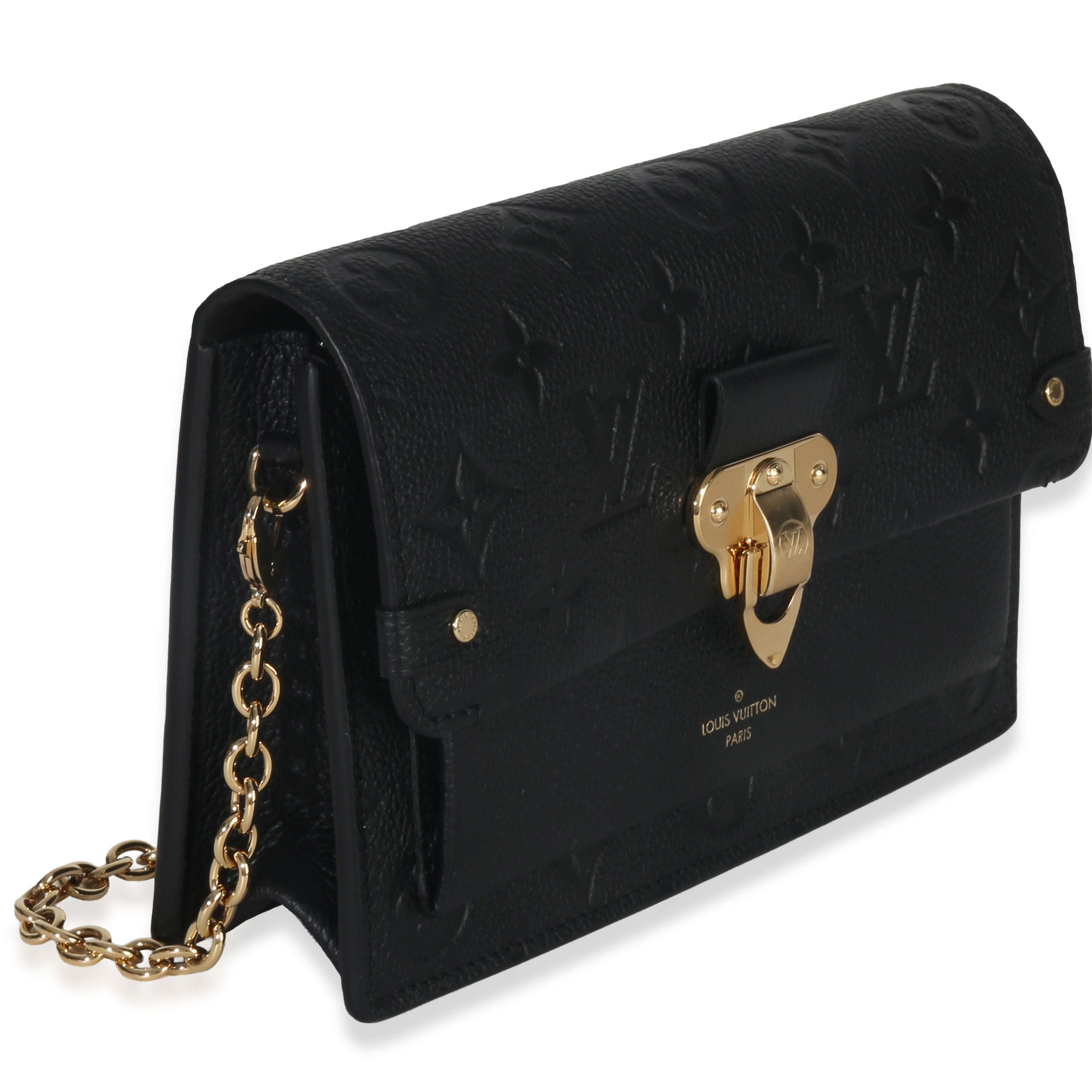 Louis Vuitton Black Monogram Empreinte Vavin PM